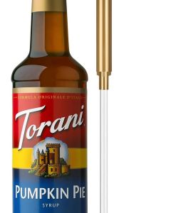 Torani Pumpkin Pie Flavored Syrup with Pump - 25.4 Fl Oz