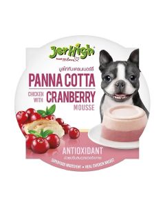 Jerhigh Panna Cotta chicken with cranberry mousse 100g