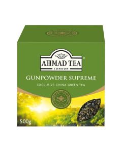 Ahmad Tea Gunpowder Supreme Green Tea - 500g Loose Leaf