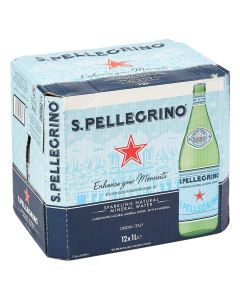 San Pellegrino Sparkling Water Glass 1 Lt x 12
