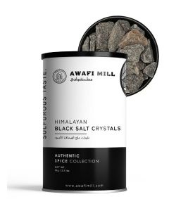 AWAFI MILL Himalayan Black Salt Crystals 1 kg / Kala Namak