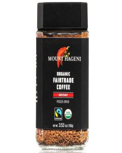 Mount Hagen Organic Freeze Dried Instant Ground Coffee (3.53oz)