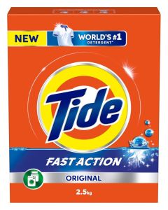 Tide Semi-Automatic Original Laundry Detergent Powder, Blue, 2.5 kg x 4 Blue