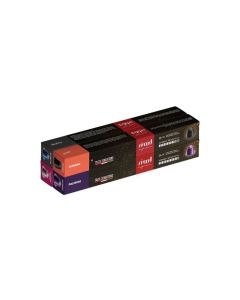 Nespresso Aluminium Capsules (Palermo & Intenso), Pack of 4 (40 Capsules) 208gm