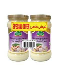 Garlic & Ginger Paste 320Gm Twin Pack@30% Price Off
