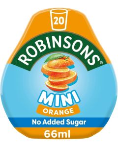 Robinsons Real Fruit Mini - Orange Concentrate 66 ML - No Added Sugar