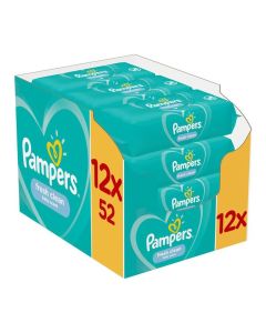 Fresh Clean Baby 12x52 (624) Wipes