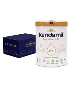 Kendamil Classic Stage 1 First Infant Milk (0–6 Months), 800g (Pack of 6)