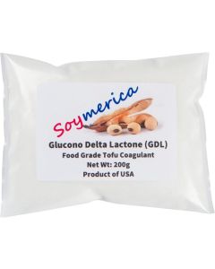 Soymerica Glucono Delta Lactone (GDL) Tofu Coagulant - 200g Food Grade