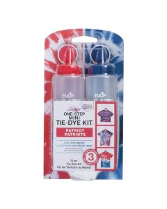 Tulip One Step Tie Dye Kit Mini Patriotic Kit in Red and Blue 32453