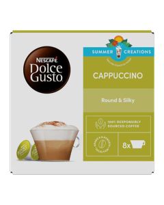 Dolce Gusto Cappuccino 16 Coffee Capsules 186.4g