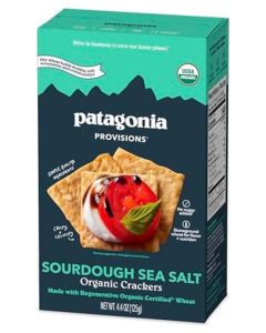 Patagonia Provisions Sourdough Sea Salt Organic Crackers