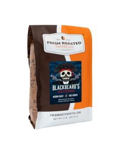 Fresh Roasted Coffee Blackbeards Revenge 2 lb 32 oz Medium Roast Kosher Whole Bean