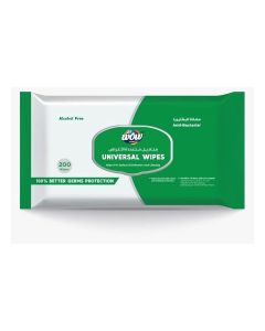 WOW Universal Antibacterial Wipes - 200 Count
