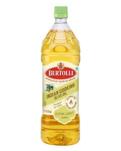 Bertolli Extra Light Tasting Olive Oil- Deep Frying- Neutral Taste-Deep Fry, Shallow Fry -Italian Brand World no 1- From the makers of Figaro-2l Bottle