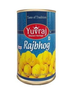 Yuvraj Food Product Rajbhog kesar (saffron) bikaneri diwali Festival mithai 1 kg tin pack