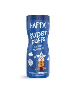 Organic Multigrain Vanilla & Blueberry Melts Super Puffs 40 G