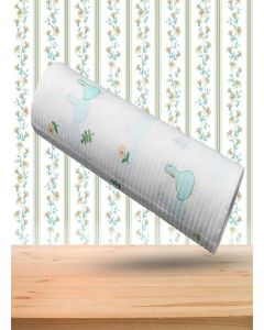 ATEVON Reusable Kitchen Tissue Roll - Washable Non-Stick Oil Absorbing Paper Towel Roll for Dish Cleaning & Kitchen Wipes / Eco-Friendly Fabric Roll for Multi-Purpose Use