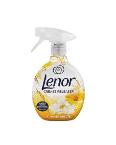Lenor Crease Releaser Spray Summer Breeze 500ml – Fabric Wrinkle Remover, Fresh Scent, Static Control & Easy Ironing Spray