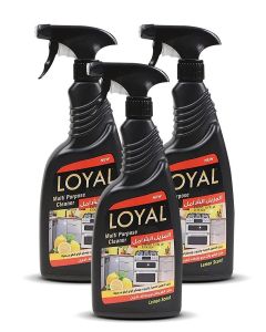 Multi-Purpose Cleaner Liquid Lemon Scent 3x750ml