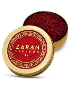 Zaran Saffron Superior Saffron Threads Super Negin Premium grade Saffron Spice for Paella Risotto Teas and all Culinary Uses 2 Grams