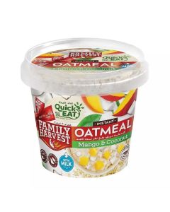 Family Harvest Mango and Coconut Instant Oatmeal- 55gms