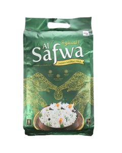 AL Safwa Long Grain Indian Basmati Rice Natural Aromatic- 5kg