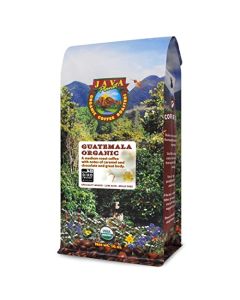 Low Acid Organic Coffee Whole Bean MoldFree Stomach Friendly by Java Planet Guatemalan Single Origin Coffee Medium Roast Smooth Full Flavored Smithsonian Bird Friendly 1LB Bag