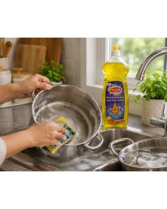 EXCELL DISHWASH Liquid 1L with 1+1 Free - Super Degreaser