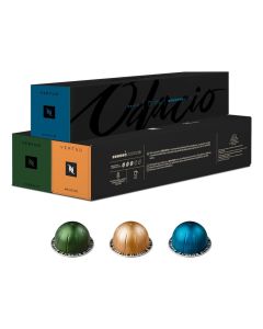 Nespresso Vertuoline Coffee Capsules Assortment (30 Capsules) (STORMIO, ODACIO, MELOZIO)