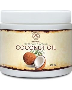 Coconut Oil 250ml Cocos Nucifera Oil Indonesia 100 Pure Natural Cold Pressed Best Benefits for Skin Hair Face Body Care Unrefined Coconut Oils