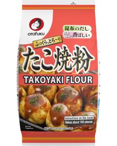 Otafuku Takoyaki Flour for Authentic Japanese Octopus Balls - 16 Oz (1 Pound)