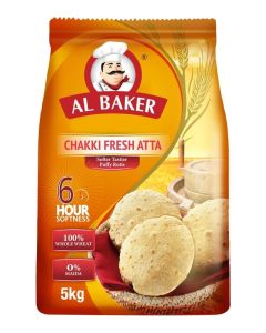 Al Baker Chakki Fresh Atta Flour - 5kg
