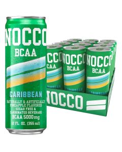 NOCCO Zero Sugar BCAA Drink - Caribbean Flavor