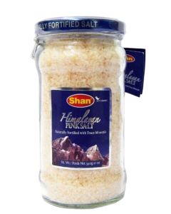Himalayan Pink Salt Glass Bottle
