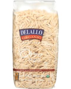 Delallo 100 Organic Orzo Pasta 16 oz2