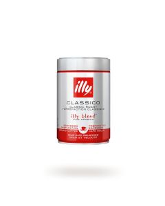 illy Classico Classic Roast Ground Coffee 250g (Espresso Preparation)