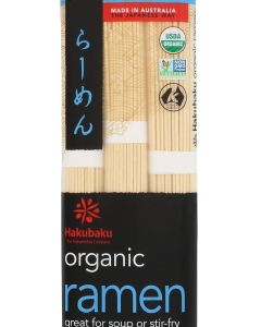 Hakubaku Organic Ramen Noodles, 9.5 oz - USDA Certified Organic and Kosher