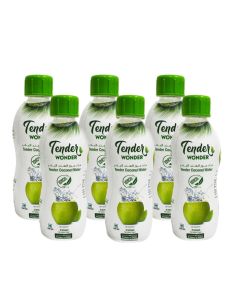 Tender Wonder Natural Coconut Water 250 ml. (Pack of 6)