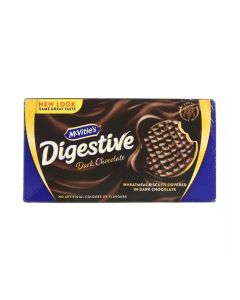 Mcvities's Digestive Dark Chocolate, Wheatmeal Biscuits covered In Dark Chocolate - 200gms