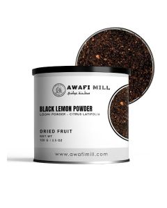 AWAFI MILL Black Lime Powder 100g / Loomi / Ground Dried Lime