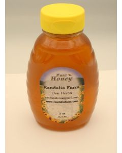 Raw Butter Bean Honey, 16oz, Randalia Bee Hives