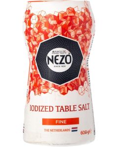 Nezo Iodized Fine Table Salt 600g