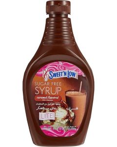 Sweet N' Low Sugar-Free Caramel Syrup, Zero Calorie Dessert Topping, Keto-Friendly & Diabetic-Safe, 510g