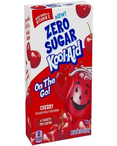 Kool-Aid Sugar-Free Cherry On-The-Go Powdered Drink Mix 6 Count