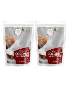 Bliss of Earth 17.6 oz Coconut Milk Powder Organic Gluten Free, Vegan, Unsweetened for Beverages,Curries & Other Recipes Making 500gm Pack of 2