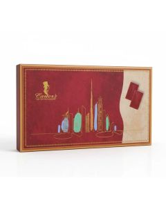 Carters Art of Chocolate Dubai Skylines Milk Chocolate Bar In Red Pack- 100gms