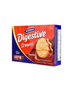 McVitie's Digestive Creams Chocolate Biscuits - 12 Packs, 240g