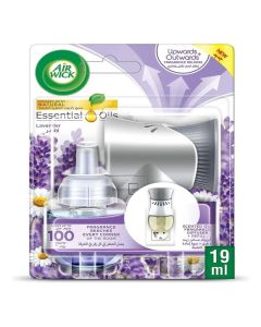 Air Wick Plug-in Scented Oil Fragrance Diffuser with Refill Lavender Scent 19 ml