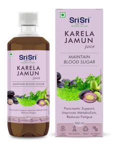 Sri Sri TATTVA , Jamun Juice - Ayurvedic Juice to Help Maintain Healthy Sugar Levels - 100% Natural - No Added Sugar - 500ml